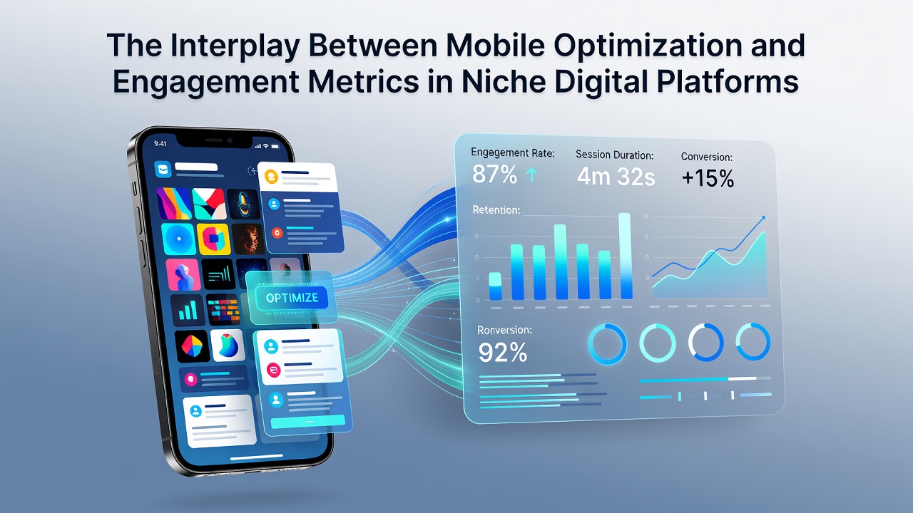 The Interplay Between Mobile Optimization and Engagement Metrics in Niche Digital Platforms