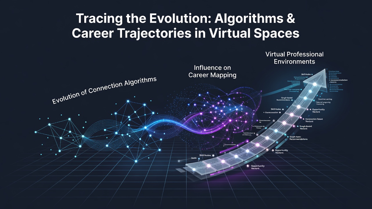 Tracing the Evolution of Connection Algorithms and Their Influence on Career Trajectory Mapping in Virtual Professional Environments
